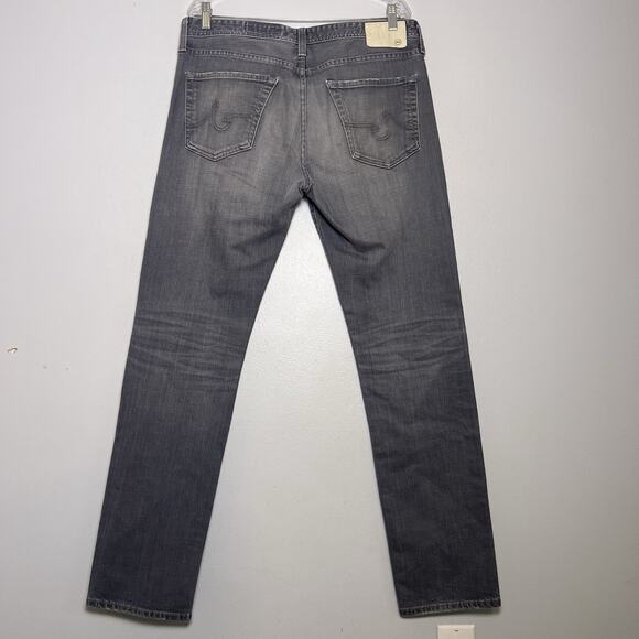 AG Men's The Graduate Tailored Leg Jeans Black Sz 34 - Picture 11 of 15